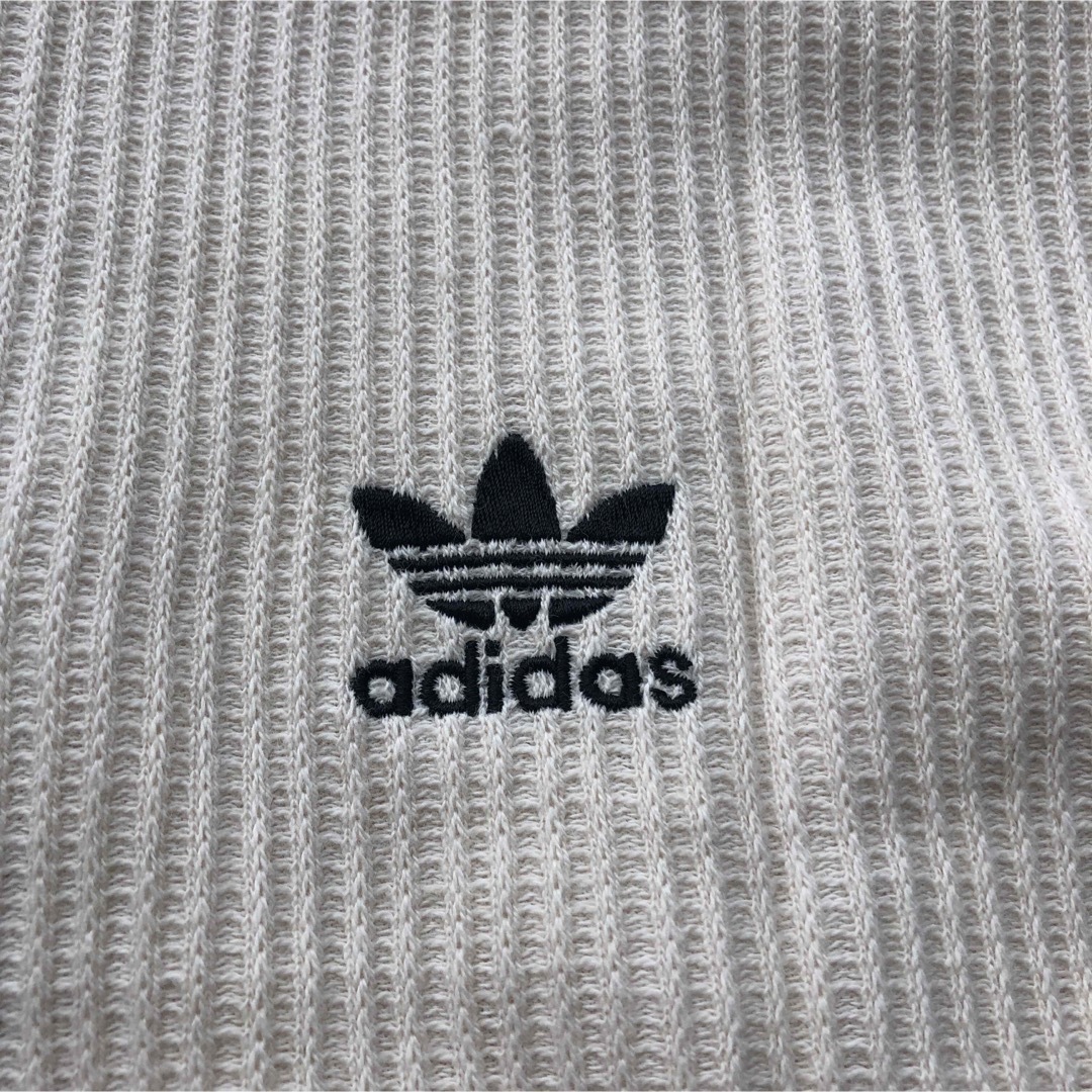 adidas - adidas ワッフルトラックジャケット オフホワイト adidas - adidas ワッフルトラックジャケット オフホワイト