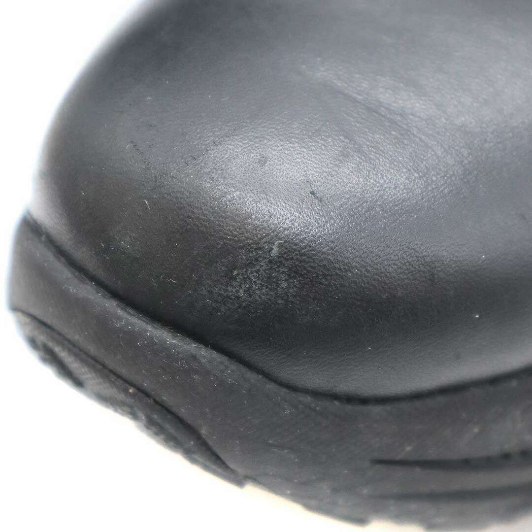 N.HOOLYWOOD(エヌハリウッド)のN.HOOLYWOOD×UGG エヌハリウッド ×アグ COMPILE レザースニーカー ブラック 26cm 2201-SE01peg 1114111 メンズの靴/シューズ(スニーカー)の商品写真
