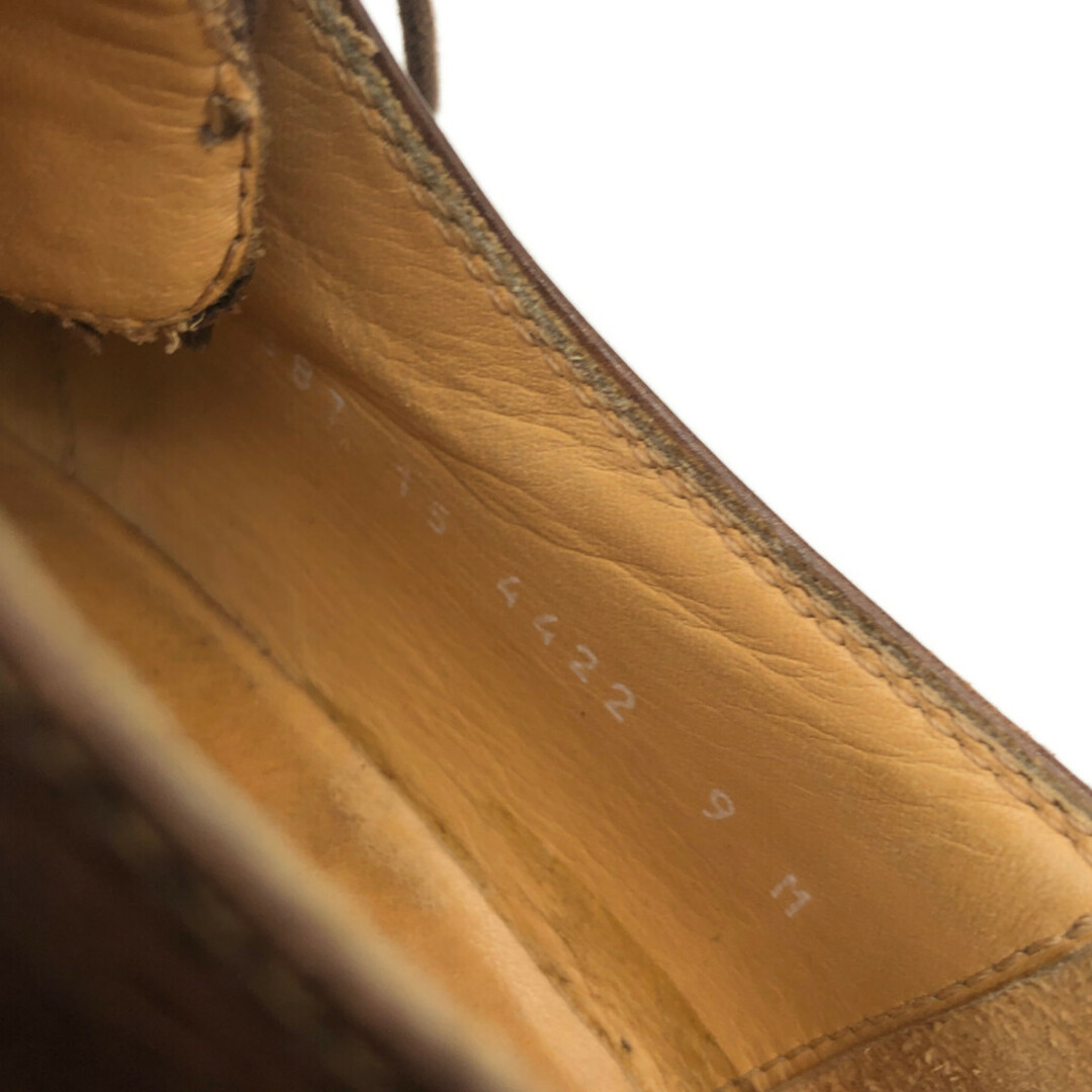 Johnston&Murphy ジョンストンアンドマーフィー CELLINI レザーシューズ ブラウン (メンズ 9 M) 中古 古着 KA0614 メンズの靴/シューズ(ドレス/ビジネス)の商品写真