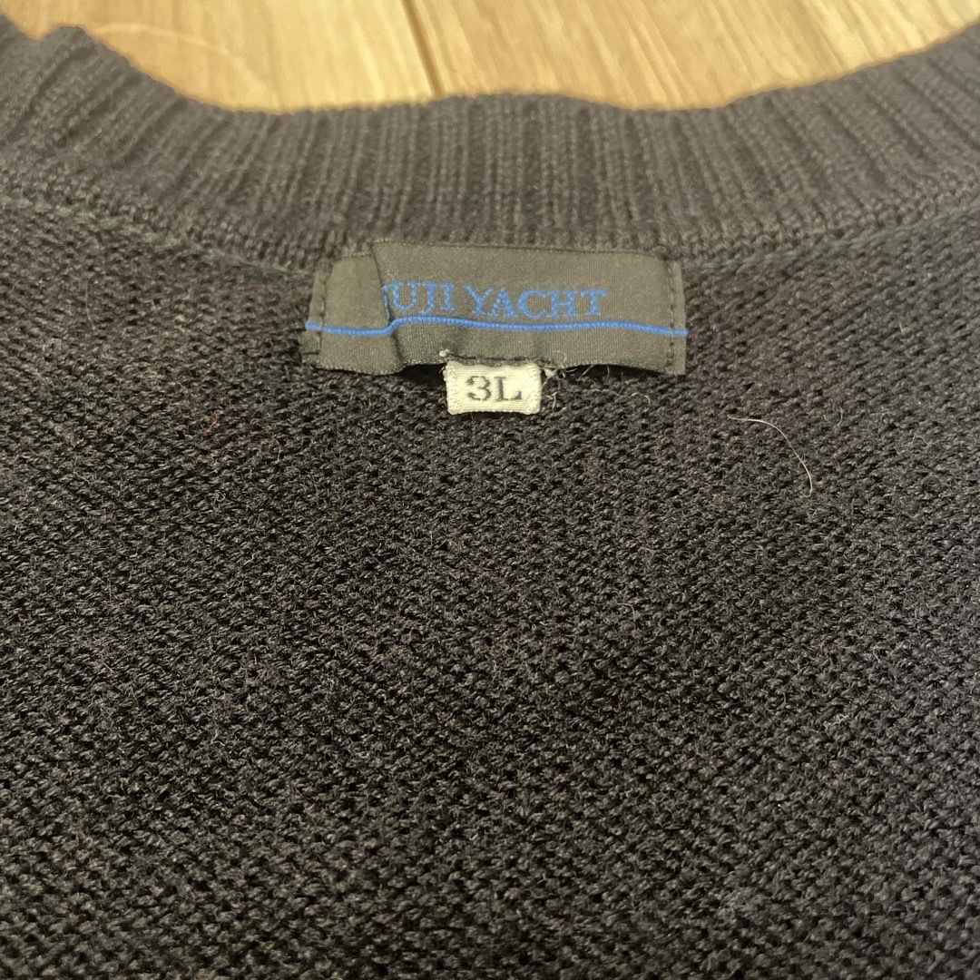 法政ニ高　セーター　紺 メンズのトップス(ニット/セーター)の商品写真