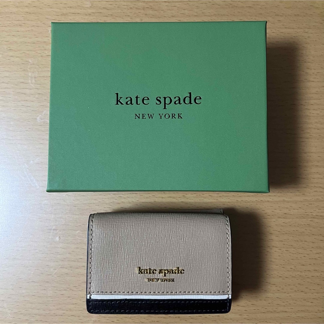 kate spade new york(ケイトスペードニューヨーク)のケイトスペード　ニューヨーク　コンパクト　ウォレット　三つ折り財布　新品 レディースのファッション小物(財布)の商品写真