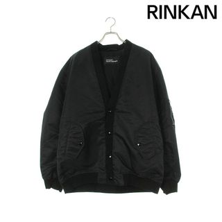 ラフシモンズ(RAF SIMONS)のラフシモンズ  231-629A BOMBER CARDIGAN WITH TOUR PRINT ジャケット メンズ XS(その他)