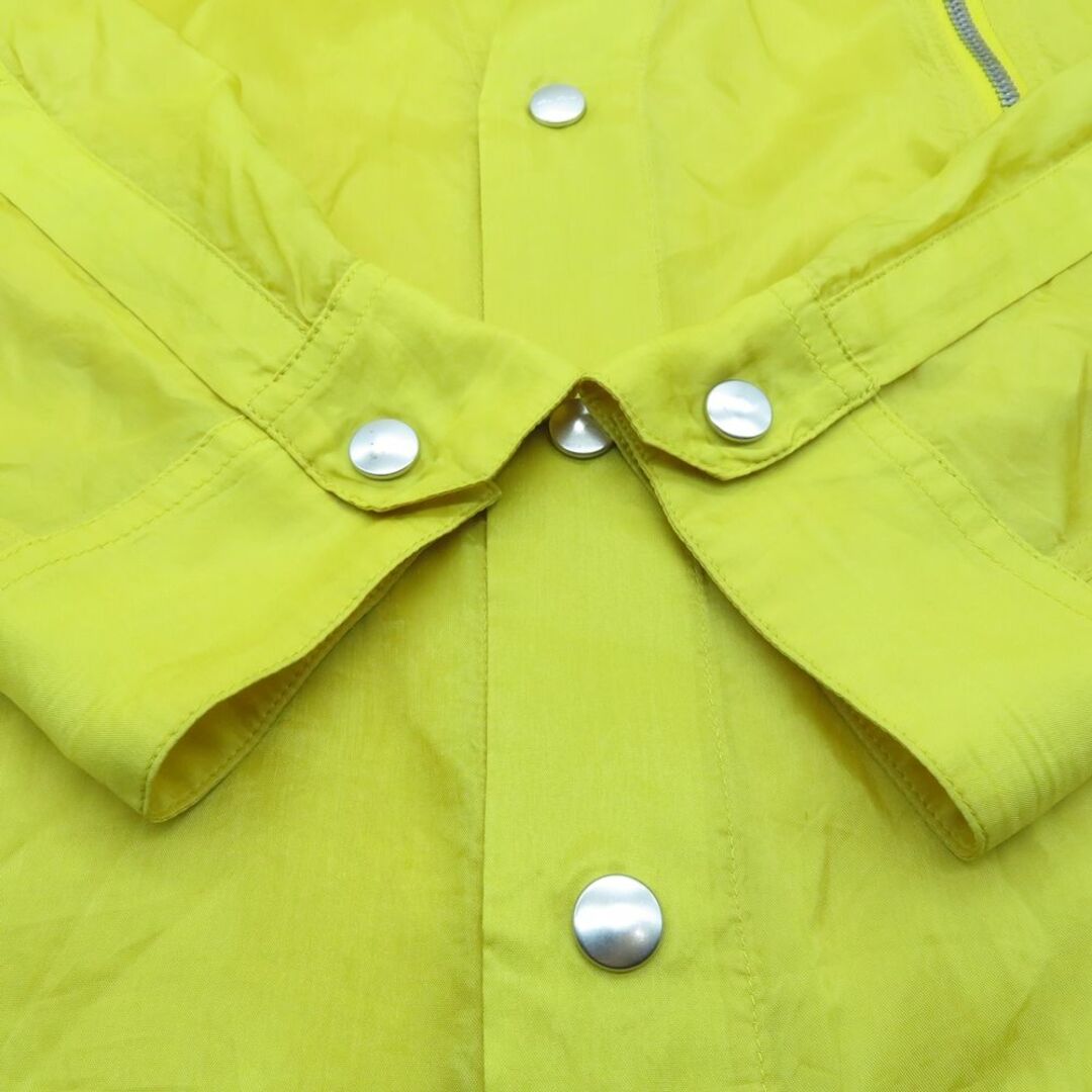 Rick Owens - RICK OWENS Larry Sheer Shirt Lemon サイズ48 Rick Owens - RICK OWENS Larry Sheer Shirt Lemon サイズ48