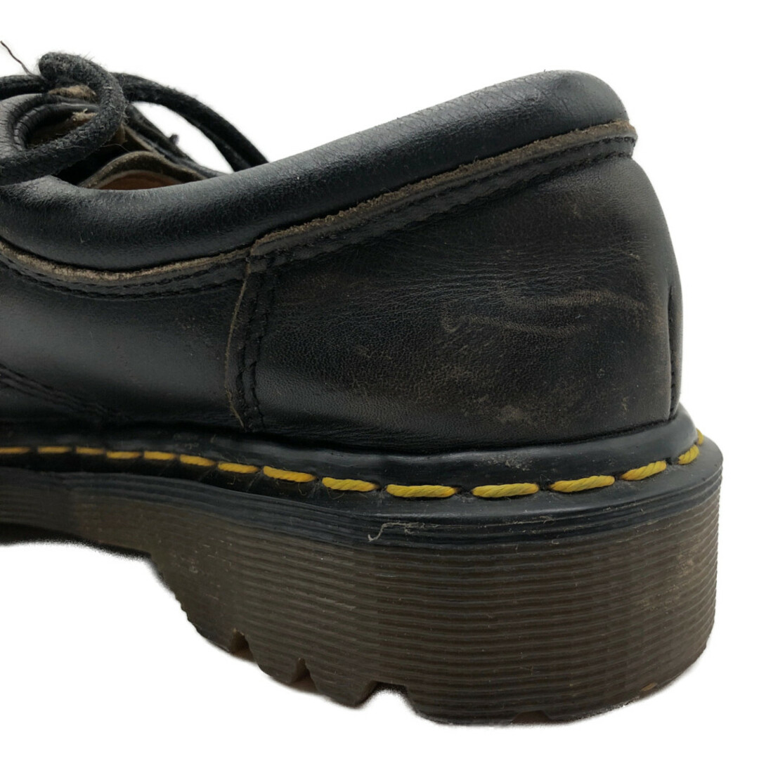 Dr.Martens(ドクターマーチン)のイングランド製 Dr.Martens ドクターマーチン 8053 5ホール シューズ ブーツ ブラック (レディース 6) 中古 古着 KA0681 レディースの靴/シューズ(その他)の商品写真