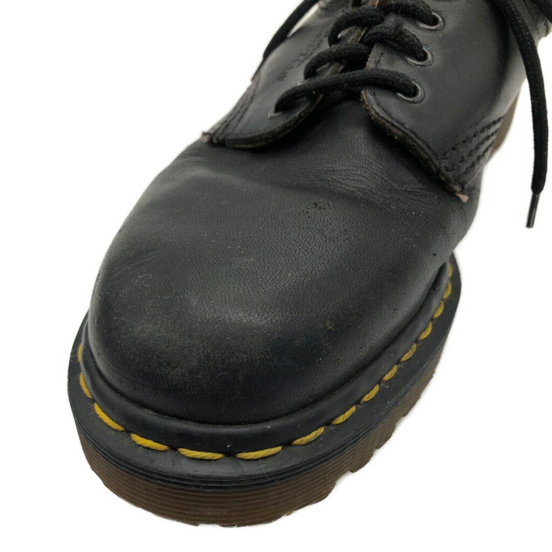 Dr.Martens(ドクターマーチン)のイングランド製 Dr.Martens ドクターマーチン 8053 5ホール シューズ ブーツ ブラック (レディース 6) 中古 古着 KA0681 レディースの靴/シューズ(その他)の商品写真