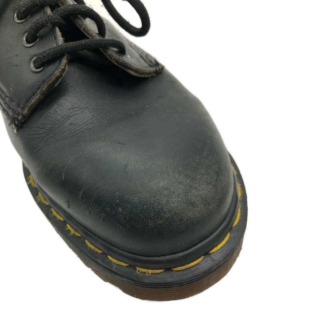 Dr.Martens(ドクターマーチン)のイングランド製 Dr.Martens ドクターマーチン 8053 5ホール シューズ ブーツ ブラック (レディース 6) 中古 古着 KA0681 レディースの靴/シューズ(その他)の商品写真