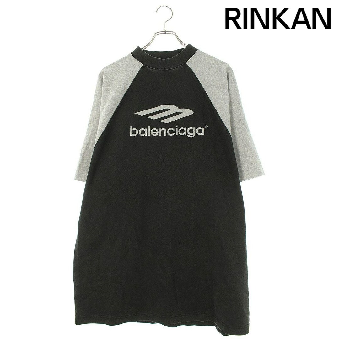 Balenciaga(バレンシアガ)のバレンシアガ  23AW  767843 TPVJ1 ラグランオーバーサイズTシャツ メンズ 2 メンズのトップス(Tシャツ/カットソー(半袖/袖なし))の商品写真