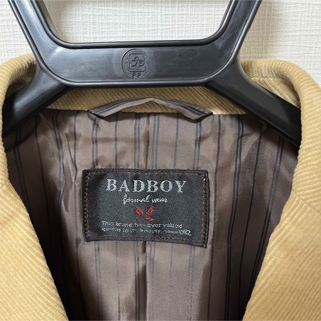 BADBOY(バッドボーイ)の【BADBOY】　バットボーイ　コート  ブラウン　150cm キッズ/ベビー/マタニティのキッズ服男の子用(90cm~)(ジャケット/上着)の商品写真