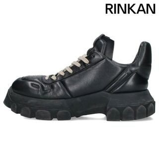 リックオウエンス(Rick Owens)のリックオウエンス  TRACTOR レザーレースアップスニーカー メンズ 42(スニーカー)