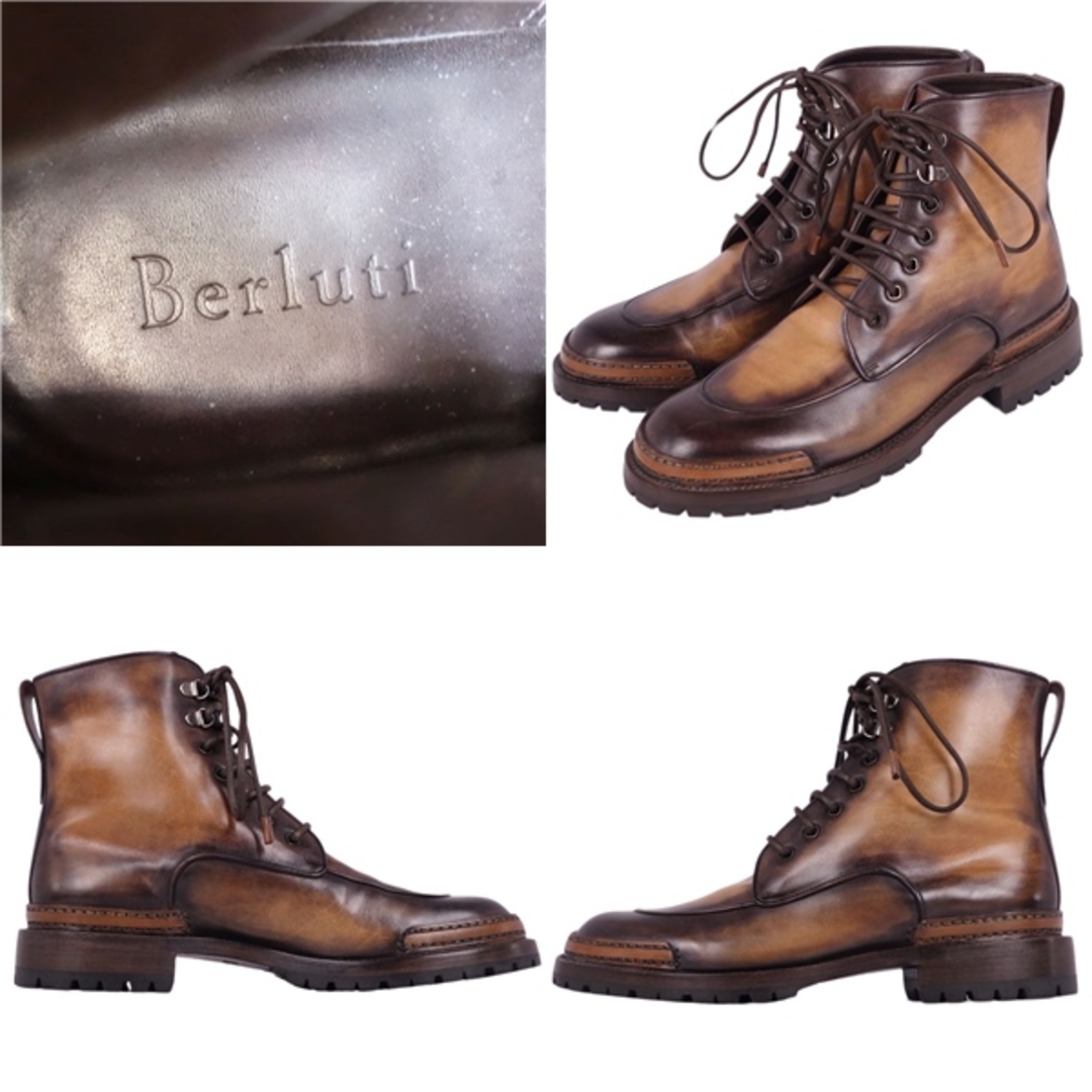BERLUTI - 極美品 ベルルッティ Berluti ブーツ マウンテン BERLUTI - 極美品 ベルルッティ Berluti ブーツ マウンテン