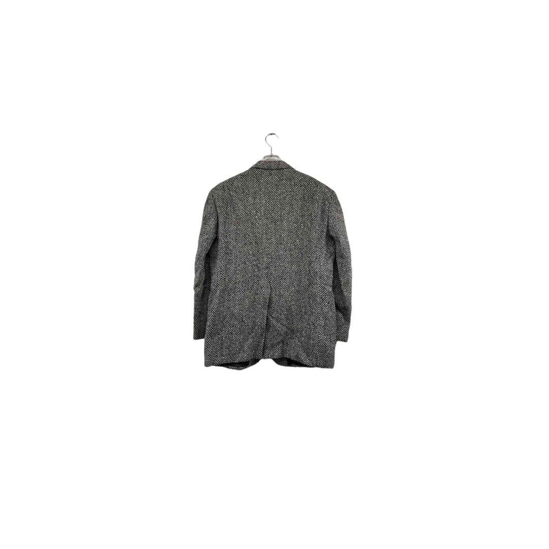 DAKS gray wool jacket ダックス テーラードジャケット ウール 総柄 グレー系 サイズ100AB7 メンズ ヴィンテージ 8 メンズのジャケット/アウター(テーラードジャケット)の商品写真