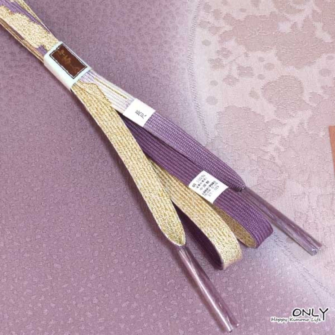 5665☆長尺 高麗 帯締め 帯揚げ セット フォーマル 新品 5665☆長尺 高麗 帯締め 帯揚げ セット フォーマル 新品