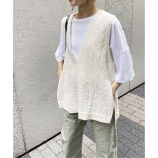 スピックアンドスパン(Spick & Span)のSpick and Span ♡ Italian fabric ツイードベスト(ベスト/ジレ)