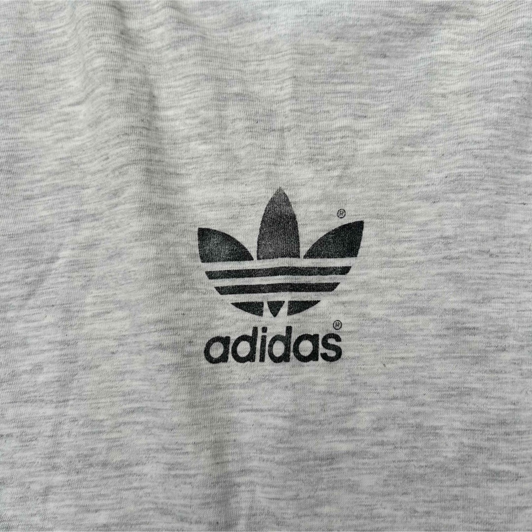 adidas(アディダス)の80s adidas  激レア　タンクトップ　グレーカラー メンズのトップス(タンクトップ)の商品写真