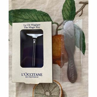 ロクシタン(L'OCCITANE)の新品 未使用品 ロクシタン マジックキー と シアバタースパチュラ セット(その他)