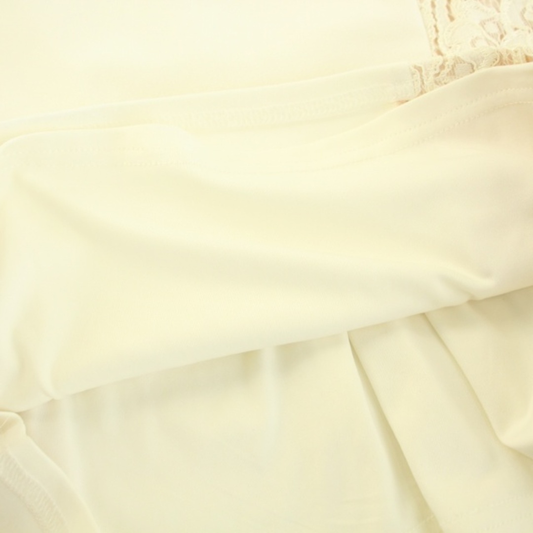 TADASHI SHOJI(タダシショウジ)のタダシショージ クレープジャージーレースパネルドレス ワンピース ひざ丈 半袖 レディースのワンピース(ひざ丈ワンピース)の商品写真