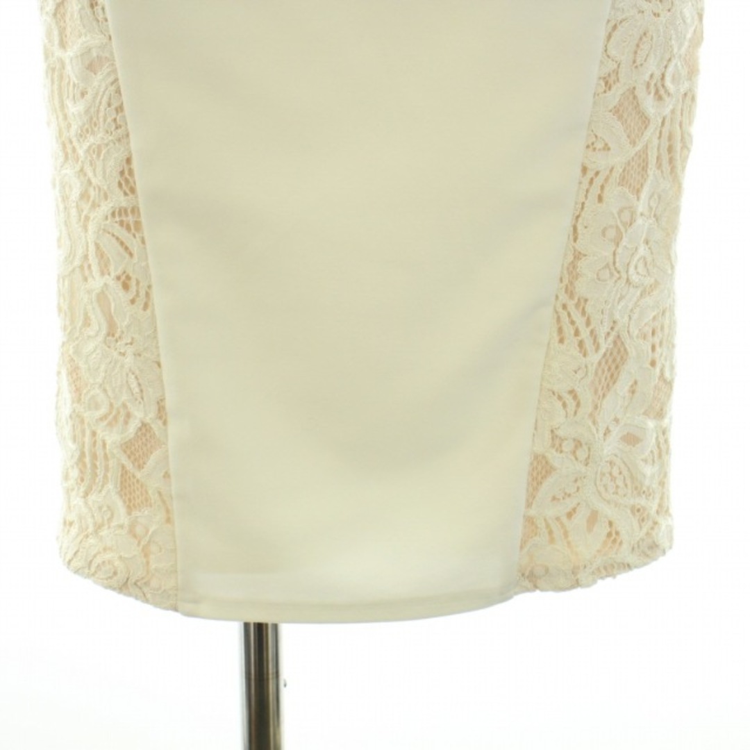 TADASHI SHOJI(タダシショウジ)のタダシショージ クレープジャージーレースパネルドレス ワンピース ひざ丈 半袖 レディースのワンピース(ひざ丈ワンピース)の商品写真