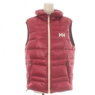 ヘリーハンセン(HELLY HANSEN)のヘリーハンセン STRANDA VEST ダウン ショート丈 M ピンク(ダウンベスト)