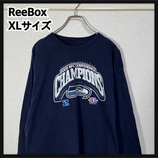 リーボック(Reebok)の【リーボック】ロンT　NFL　アメフト　シアトルシーホークス　ネイビー15(Tシャツ/カットソー(七分/長袖))