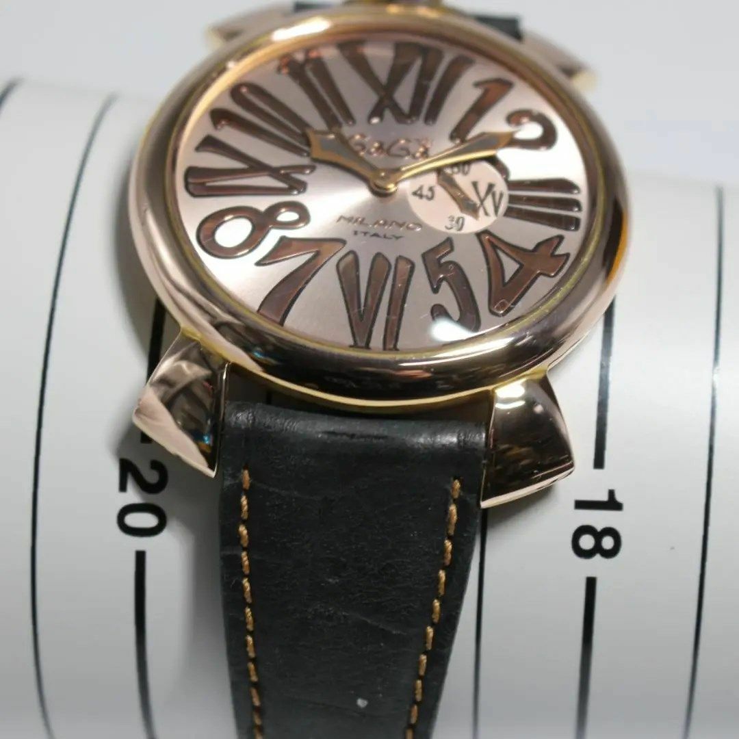 GaGa MILANO(ガガミラノ)のガガミラノ GaGaMILANO マニュアーレ メンズ 腕時計 スモールセコンド メンズの時計(腕時計(アナログ))の商品写真