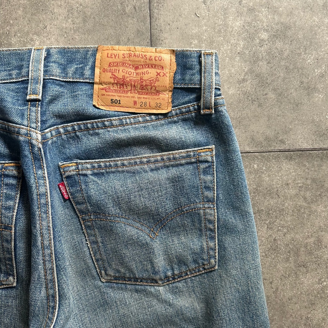 Levi's - 90s リーバイス501 USA製 28×32の通販 by 【古着屋 Levi's - 90s リーバイス501 USA製 28×32の通販 by 【古着屋
