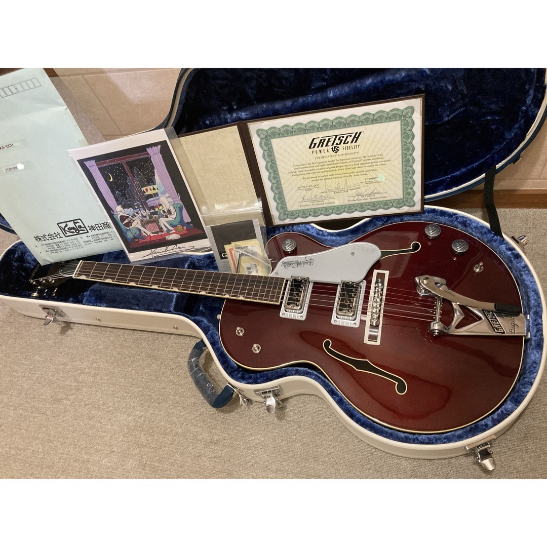 GRETSCH(グレッチ)の初回ロット新品Gretsch G6119T-65KA浅井健一 グレッチAJICO 楽器のギター(エレキギター)の商品写真