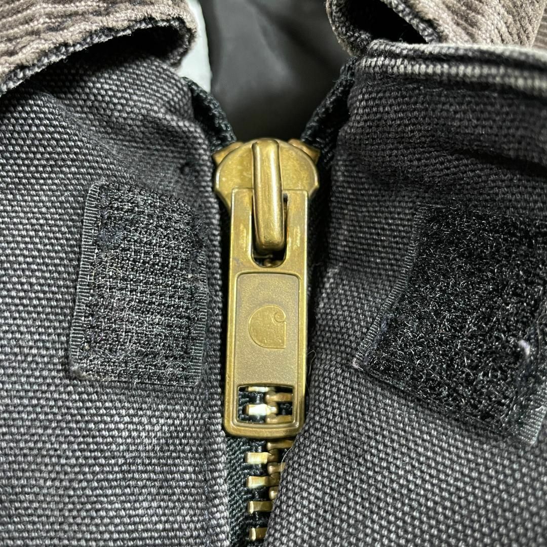 carhartt(カーハート)の90s アメリカ製 カーハート ダックジャケット ブルゾン ブラック 黒 L相当 メンズのジャケット/アウター(カバーオール)の商品写真