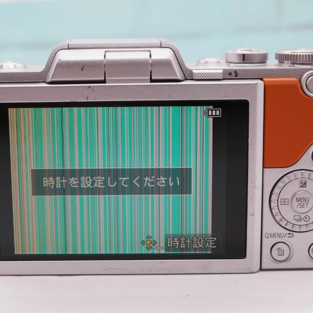 Panasonic(パナソニック)のWi-Fi機能&消音撮影 LUMIX DMC-GF7 ボディ ジャンク スマホ/家電/カメラのカメラ(ミラーレス一眼)の商品写真