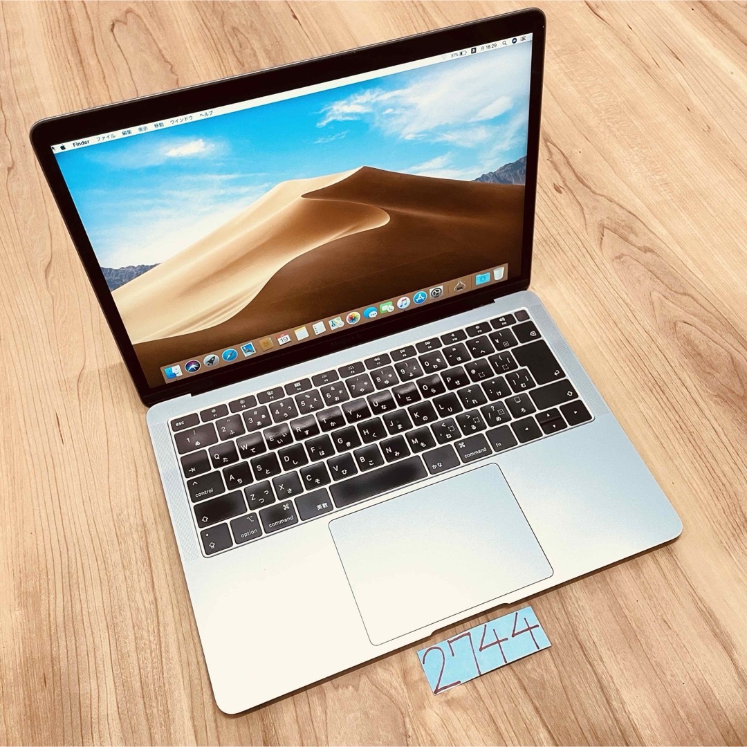 Mac (Apple)(マック)のMacBook air 13インチ 2019 メモリ16GB 管理番号2744 スマホ/家電/カメラのPC/タブレット(ノートPC)の商品写真