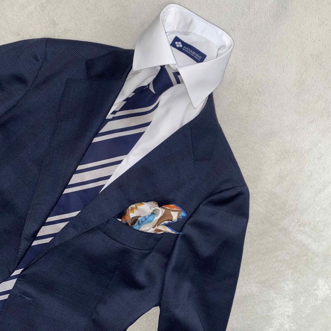 THE SUIT COMPANY(スーツカンパニー)のSUIT COMPANY × CANONICO 美品　高級イタリア生地　L位 メンズのスーツ(セットアップ)の商品写真