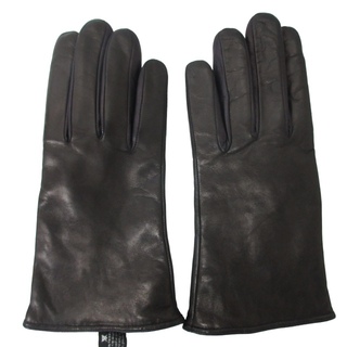 タケオキクチ(TAKEO KIKUCHI)のタケオキクチ タグ付き レザー グローブ 手袋 黒 約XS-S(手袋)