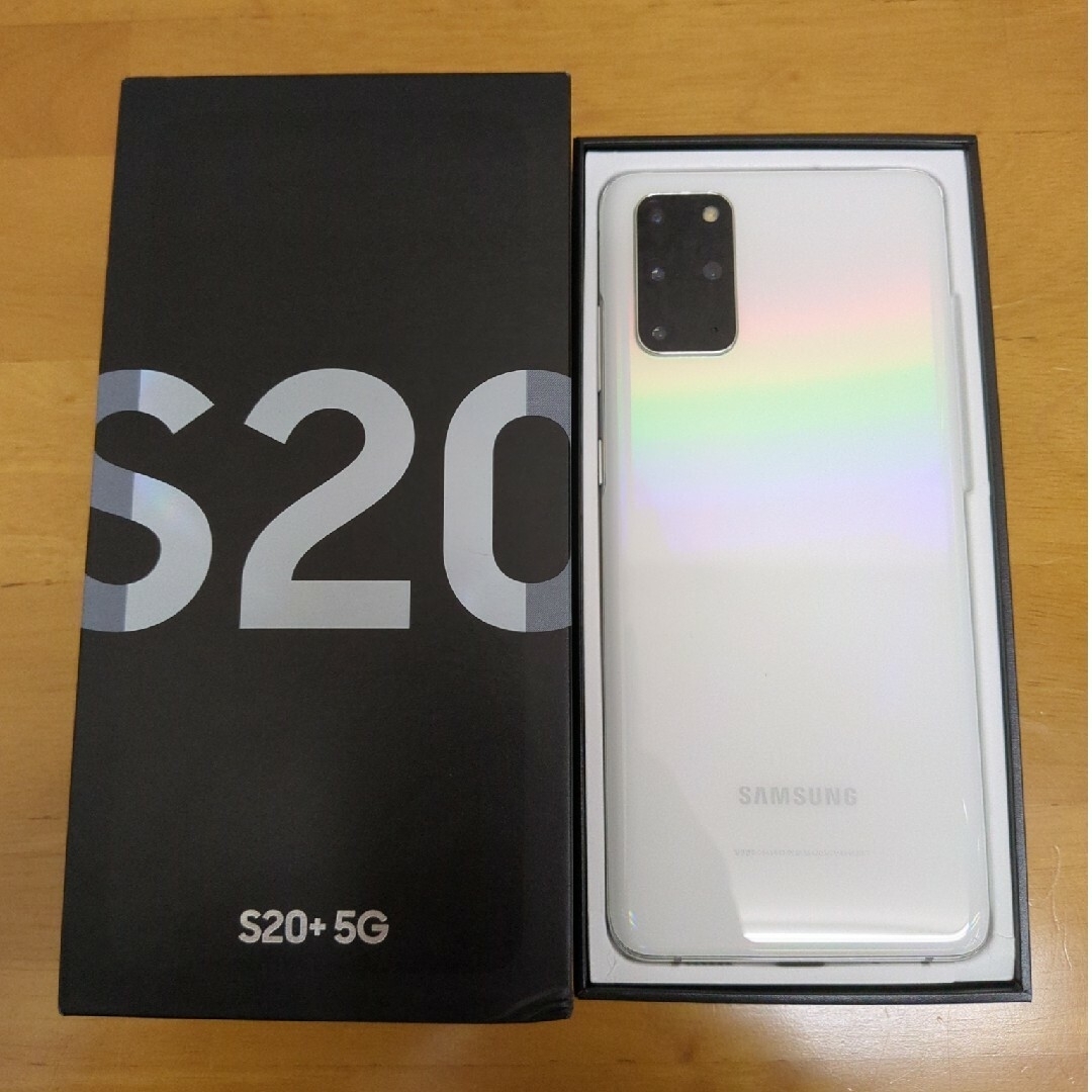 SAMSUNG - 【韓国版】超美品Galaxy S20+ 12GB/256GB ホワイトの通販 by ...