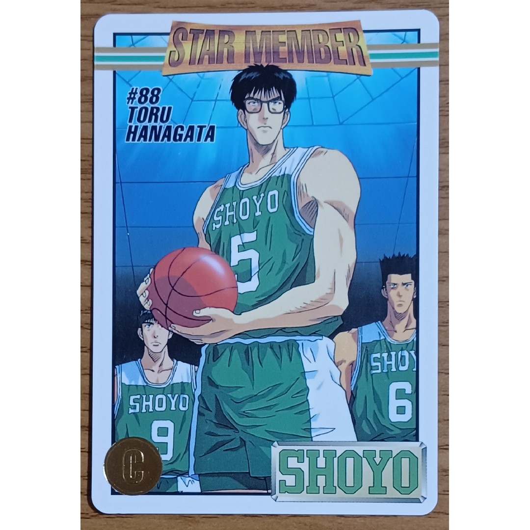 SLAM DUNK スラムダンク バンダイ アマダ カード チーム翔陽セット エンタメ/ホビーのアニメグッズ(カード)の商品写真