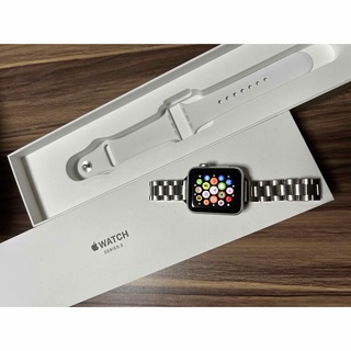 アップルウォッチ(Apple Watch)のApple Watch series3(腕時計)
