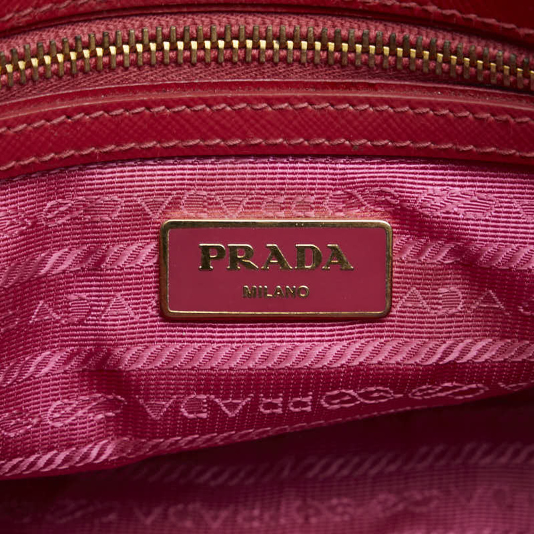 PRADA(プラダ)のプラダ サフィアーノ ガレリア ハンドバッグ ショルダーバッグ 2WAY BN2316 パテントレザー レディース PRADA 【1-0134991】 レディースのバッグ(ハンドバッグ)の商品写真