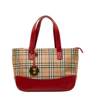 バーバリー(BURBERRY)のバーバリー ノバチェック シャドーホース ハンドバッグ キャンバス レディース BURBERRY 【214-36272】(ハンドバッグ)