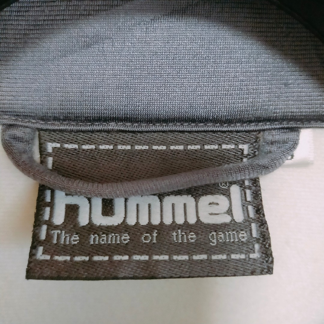 hummel(ヒュンメル)のHUMMEL ヒュンメル　トラックジャケット　ジャージ　ネイビー　M相当 メンズのトップス(ジャージ)の商品写真