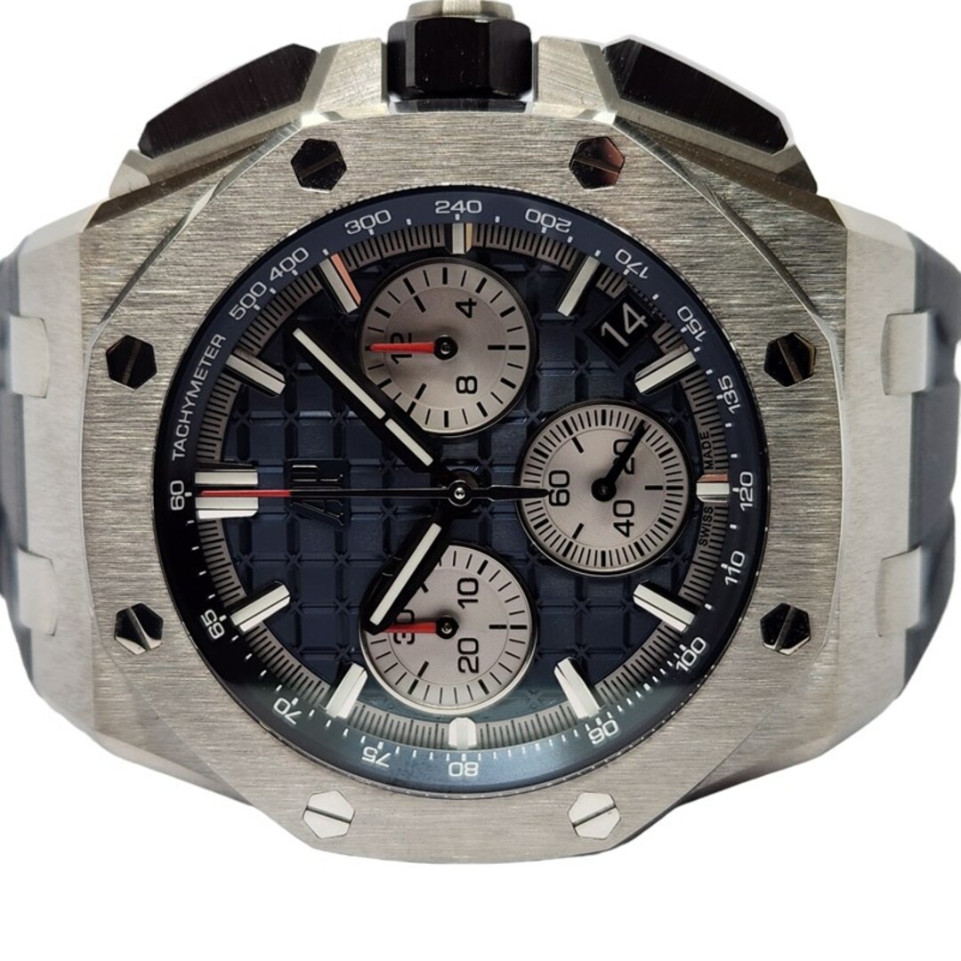 AUDEMARS PIGUET(オーデマピゲ)の　オーデマ・ピゲ AUDEMARS PIGUET ロイヤルオーク オフショア クロノグラフ 26420TI.OO.A027CA.01 ブルー チタン 自動巻き メンズ 腕時計 メンズの時計(その他)の商品写真