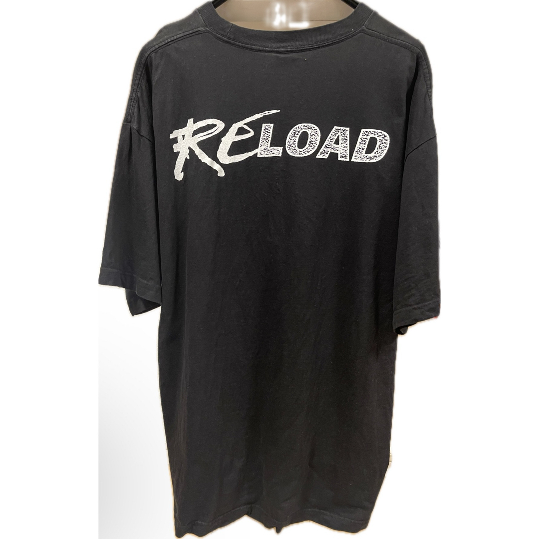 90s メタリカ　METALLICA　リロード RELOAD Tシャツ　XL メンズのトップス(Tシャツ/カットソー(半袖/袖なし))の商品写真