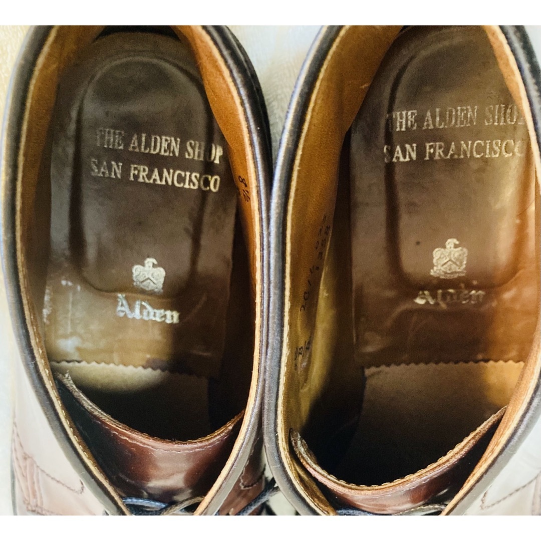 Alden - ☆激レア•希少色☆ALDEN オールデン マホガニーコード Alden - ☆激レア•希少色☆ALDEN オールデン マホガニーコード