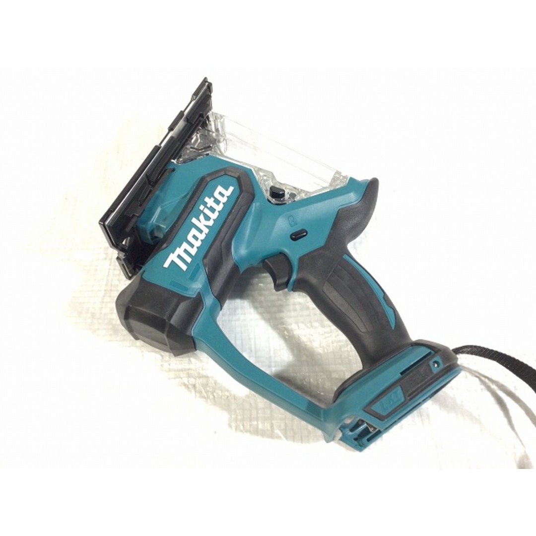 ☆未使用 保管品☆makita マキタ 充電式ボードカッタ バッテリ2個(14.4V6.0Ah) 充電器 ※ケースにキズ 86210