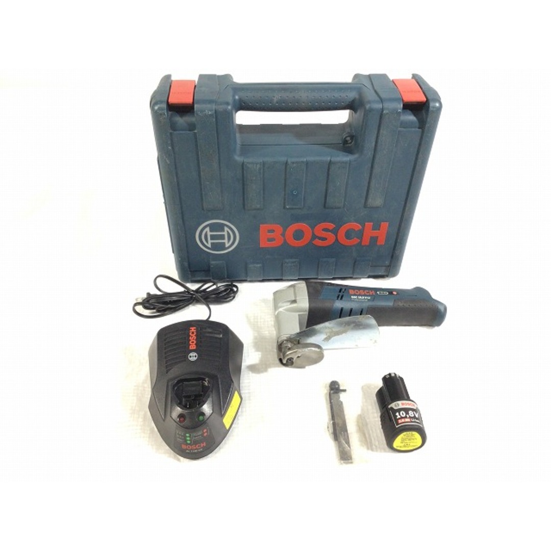 BOSCH(ボッシュ)の☆中古動作品☆BOSCH ボッシュ 10.8V バッテリーシェア GSC10.8V-LIN 10.8V 2.0Ah バッテリー1個 充電器付き 86246 自動車/バイクのバイク(工具)の商品写真