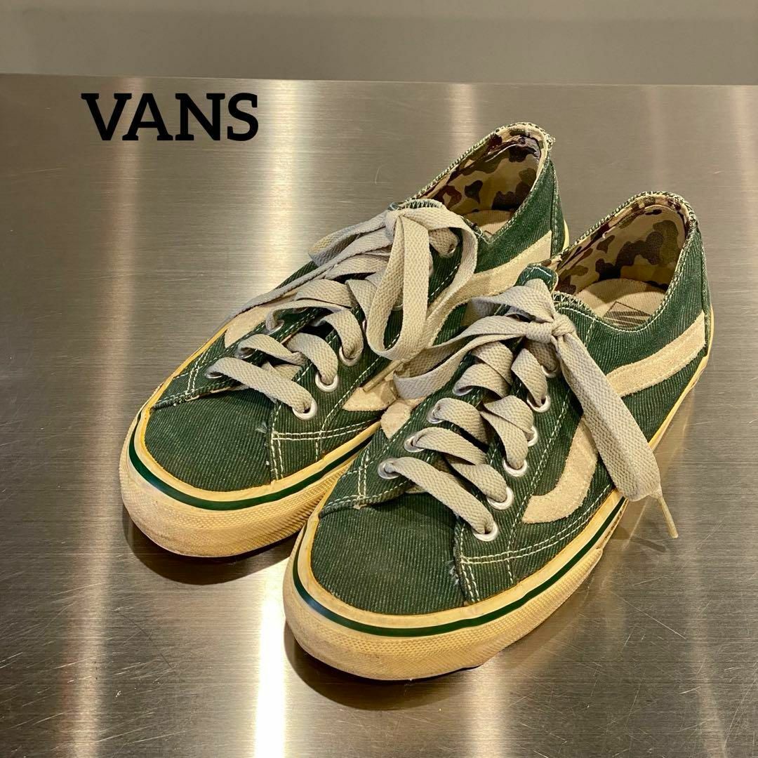 VANS(ヴァンズ)の『VANS』バンズ(9.5)キャンバス ローカットスニーカー メンズの靴/シューズ(スニーカー)の商品写真