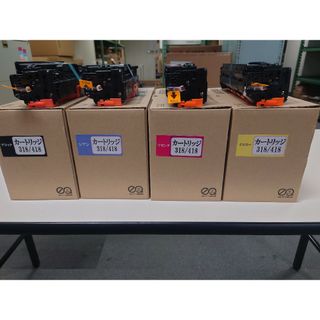 キヤノン(Canon)のCanon 互換トナーカートリッジ 318 / 418 4本セット(OA機器)