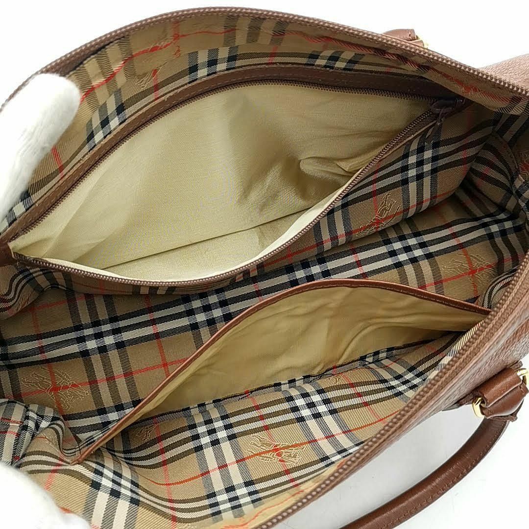 BURBERRY(バーバリー)のバーバリーズ Burberrys ボストンバッグ レザー 03-24021103 レディースのバッグ(ボストンバッグ)の商品写真