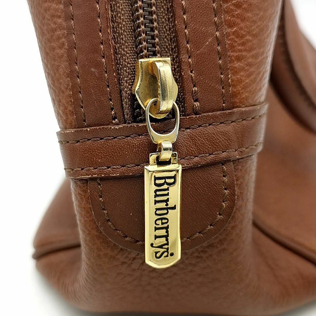 BURBERRY(バーバリー)のバーバリーズ Burberrys ボストンバッグ レザー 03-24021103 レディースのバッグ(ボストンバッグ)の商品写真