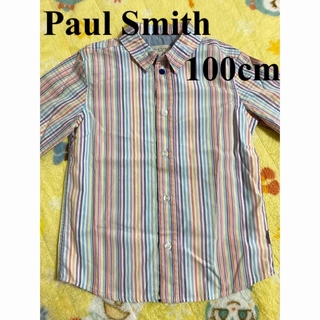 ポールスミス(Paul Smith)の美品！ポールスミス マルチストライプ 100cm Ｙシャツ Paul Smith(ドレス/フォーマル)