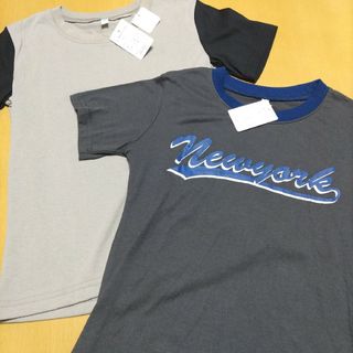 ニシマツヤ(西松屋)の新品半袖ロゴTシャツ140まとめ売り(Tシャツ/カットソー)