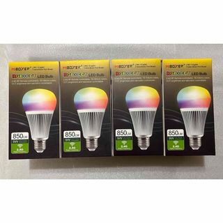 MiBOXER RGB➕CCT LED Bulb BASE:E26 4個(蛍光灯/電球)