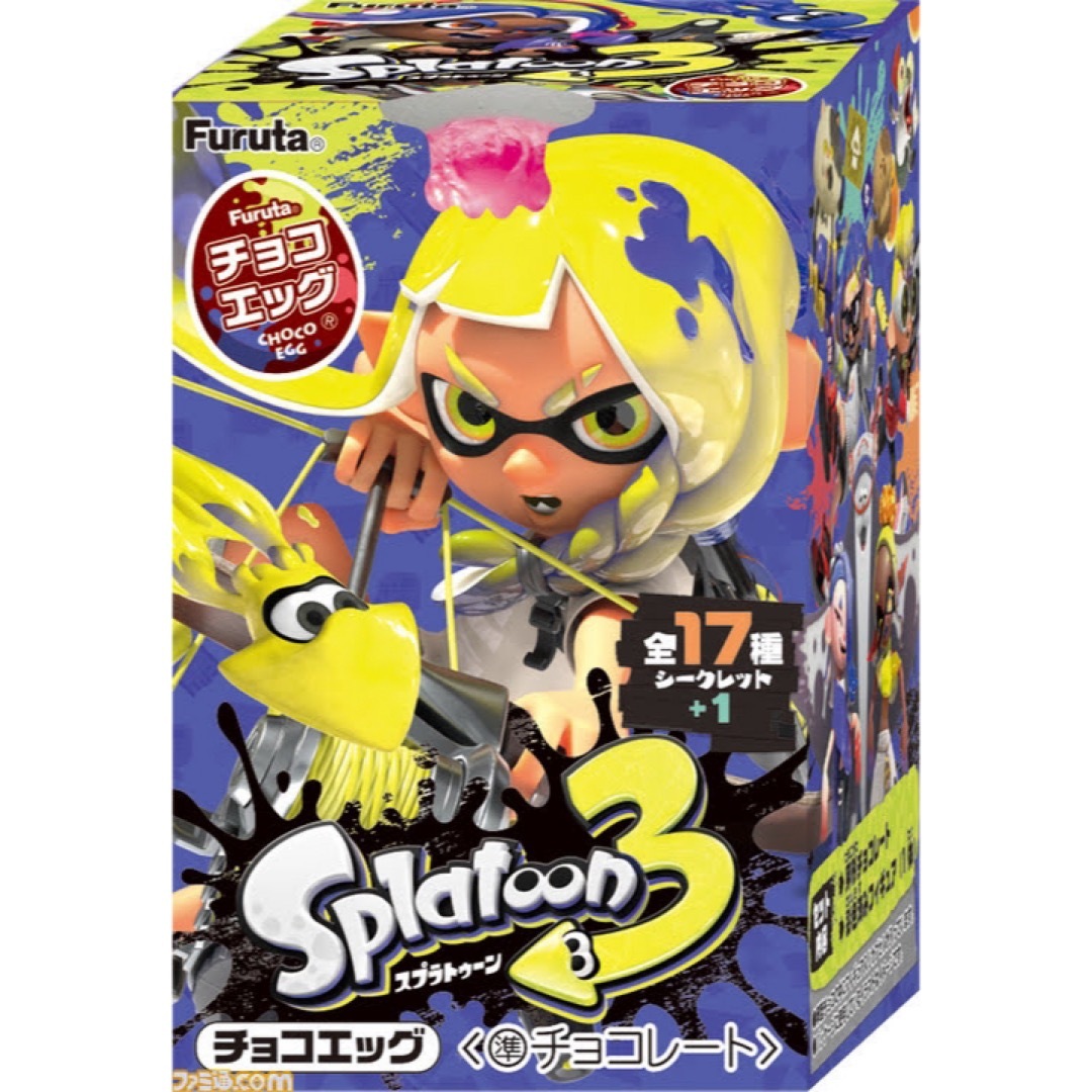 任天堂(ニンテンドウ)のチョコエッグ　スプラトゥーン3 フィギュアのみ エンタメ/ホビーのフィギュア(ゲームキャラクター)の商品写真